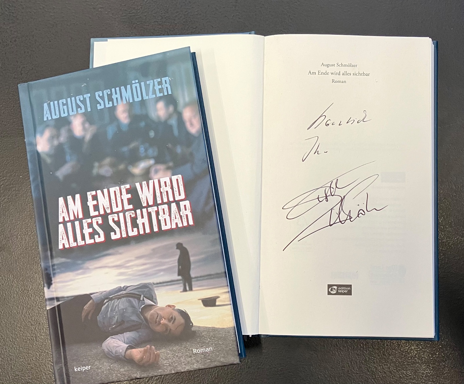 Am Ende wird alles sichtbar, Buchcover